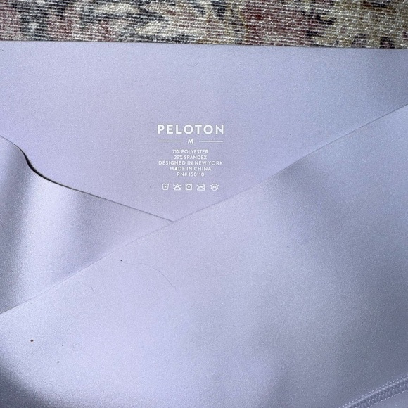 Peloton Women's Light Purple Leggings - Picture 3 of 4